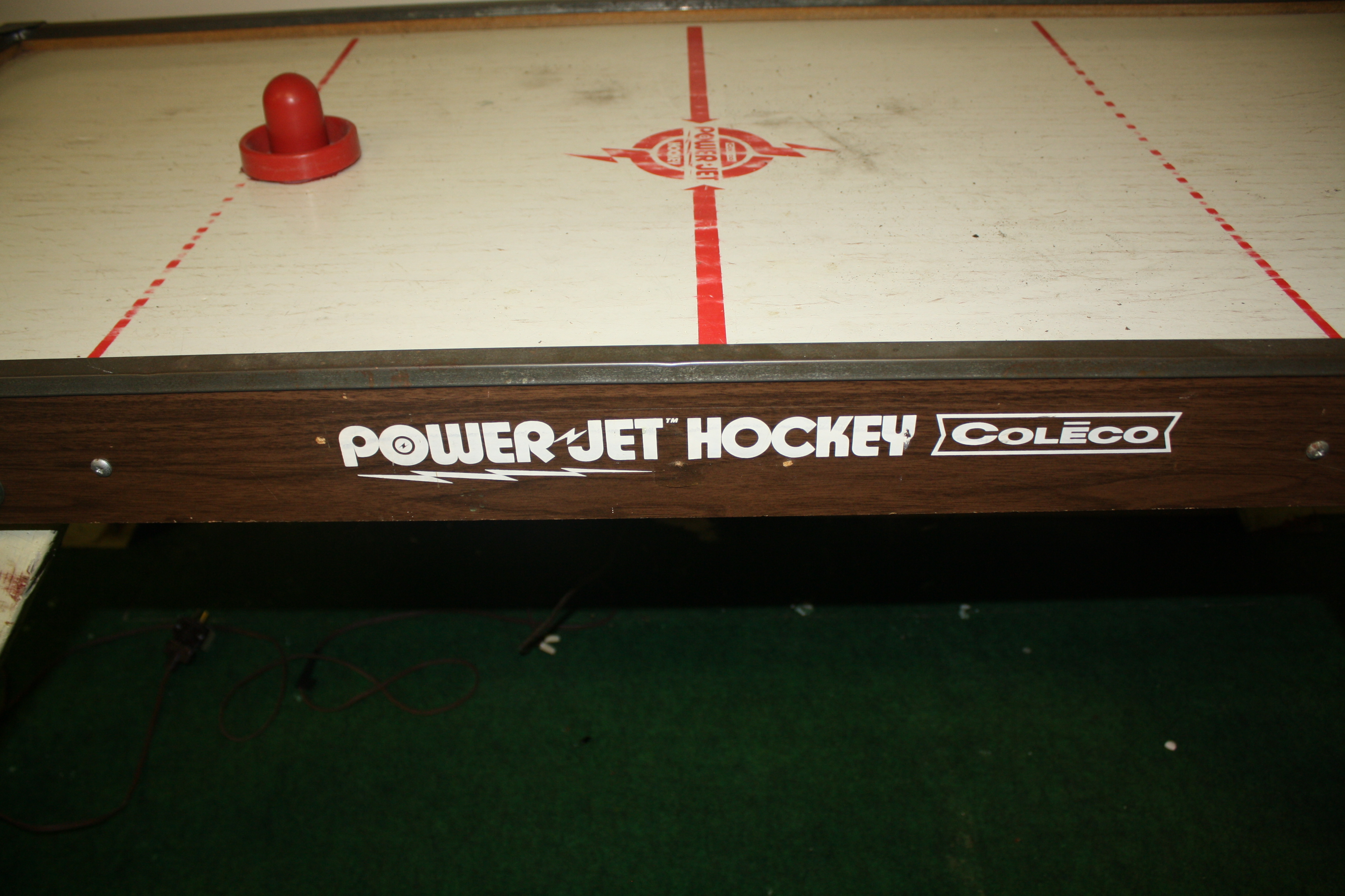Vintage Coleco Power Jet Air Hockey Table EBTH