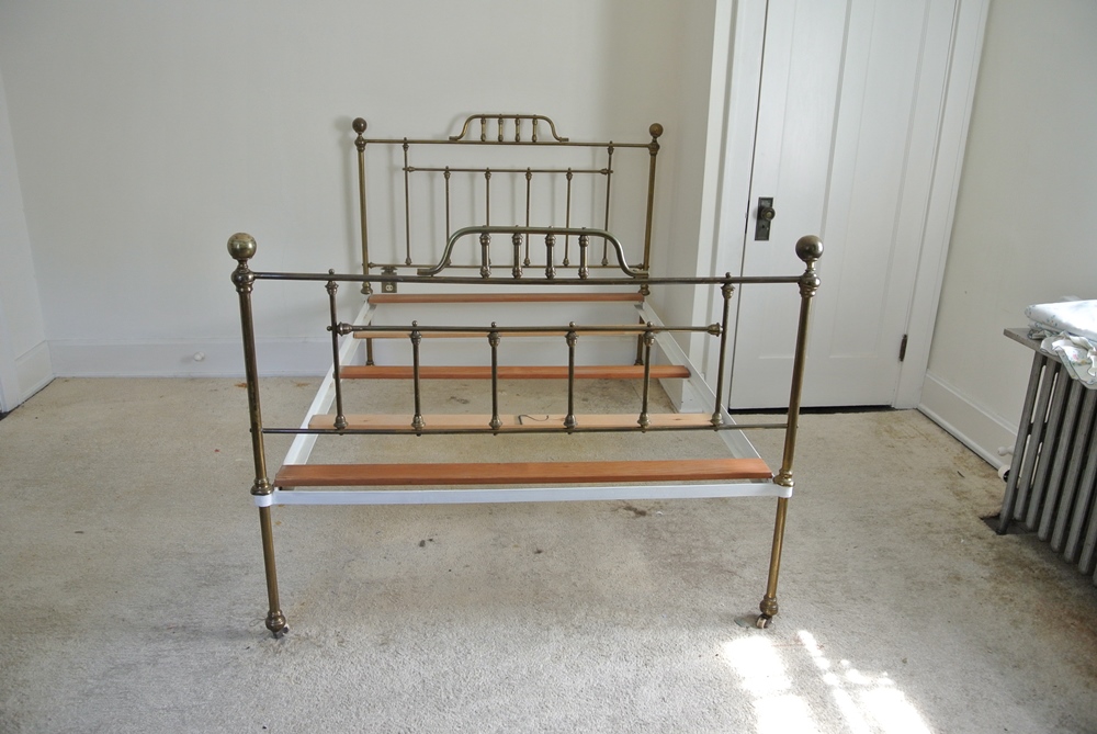 Victorian Twin Brass Bed EBTH