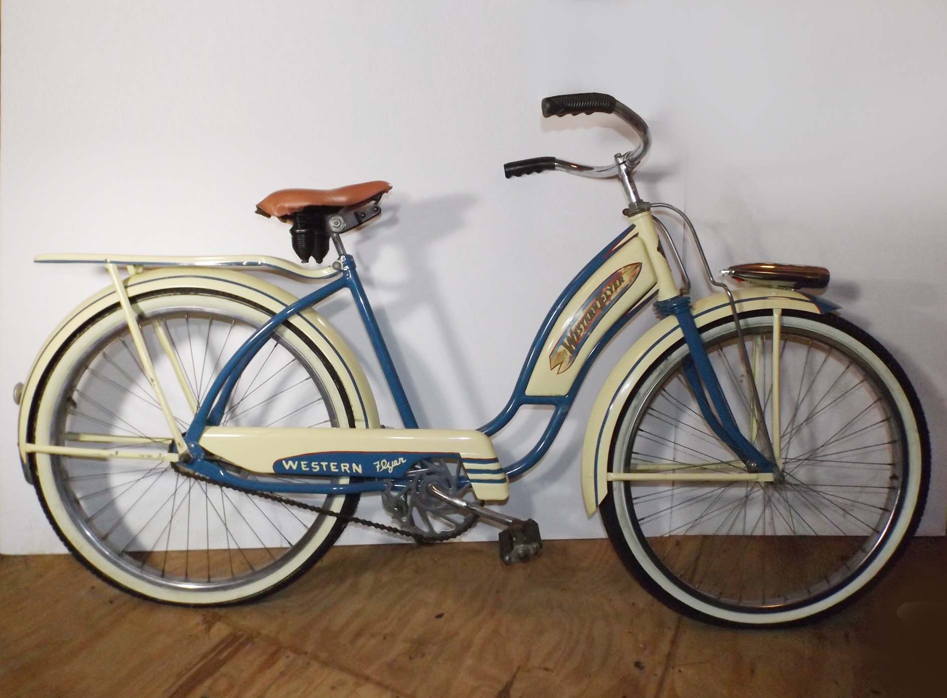 antique western flyer bicycle