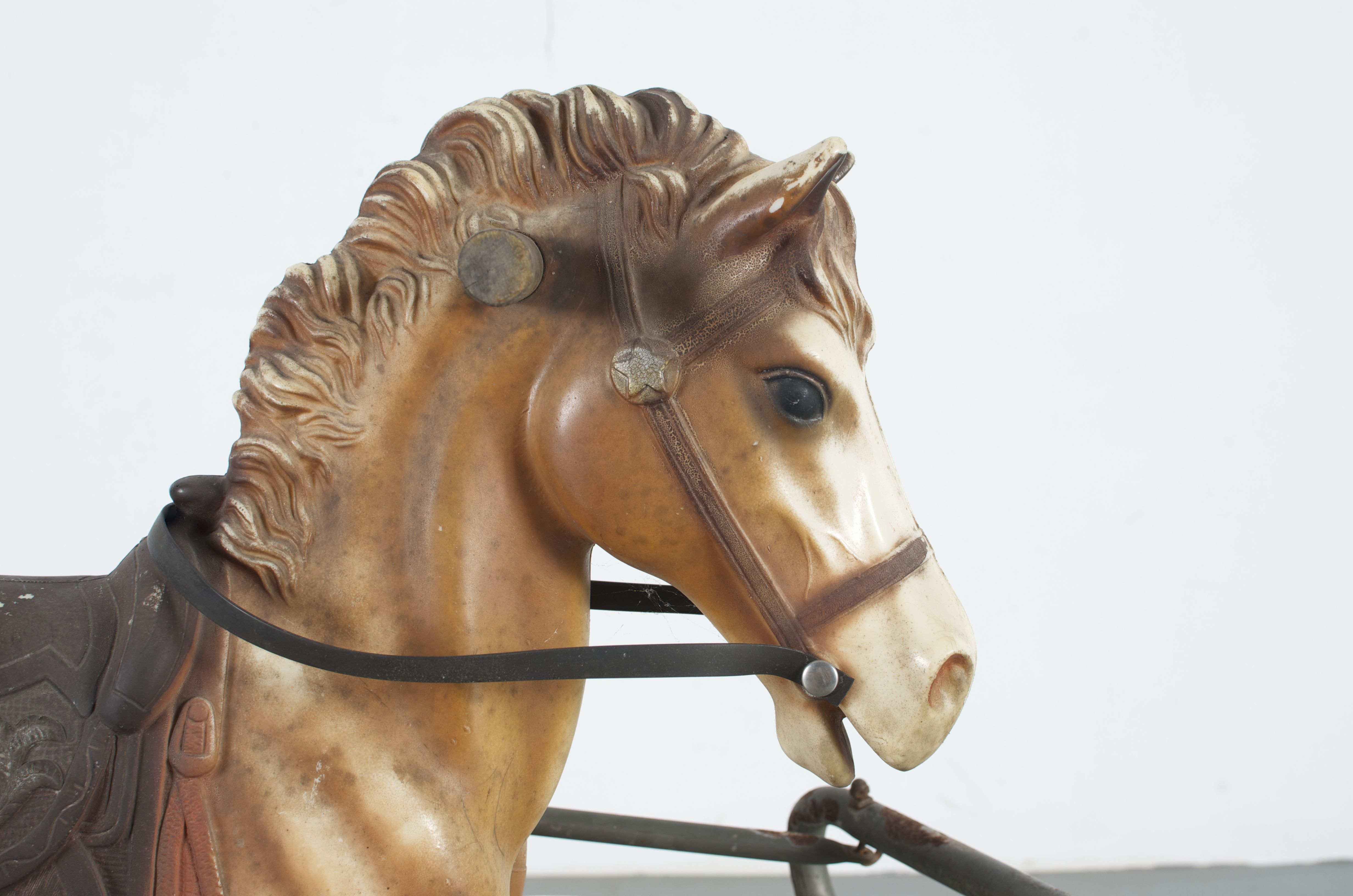 Vintage Blazon Spring Rocking Horse EBTH