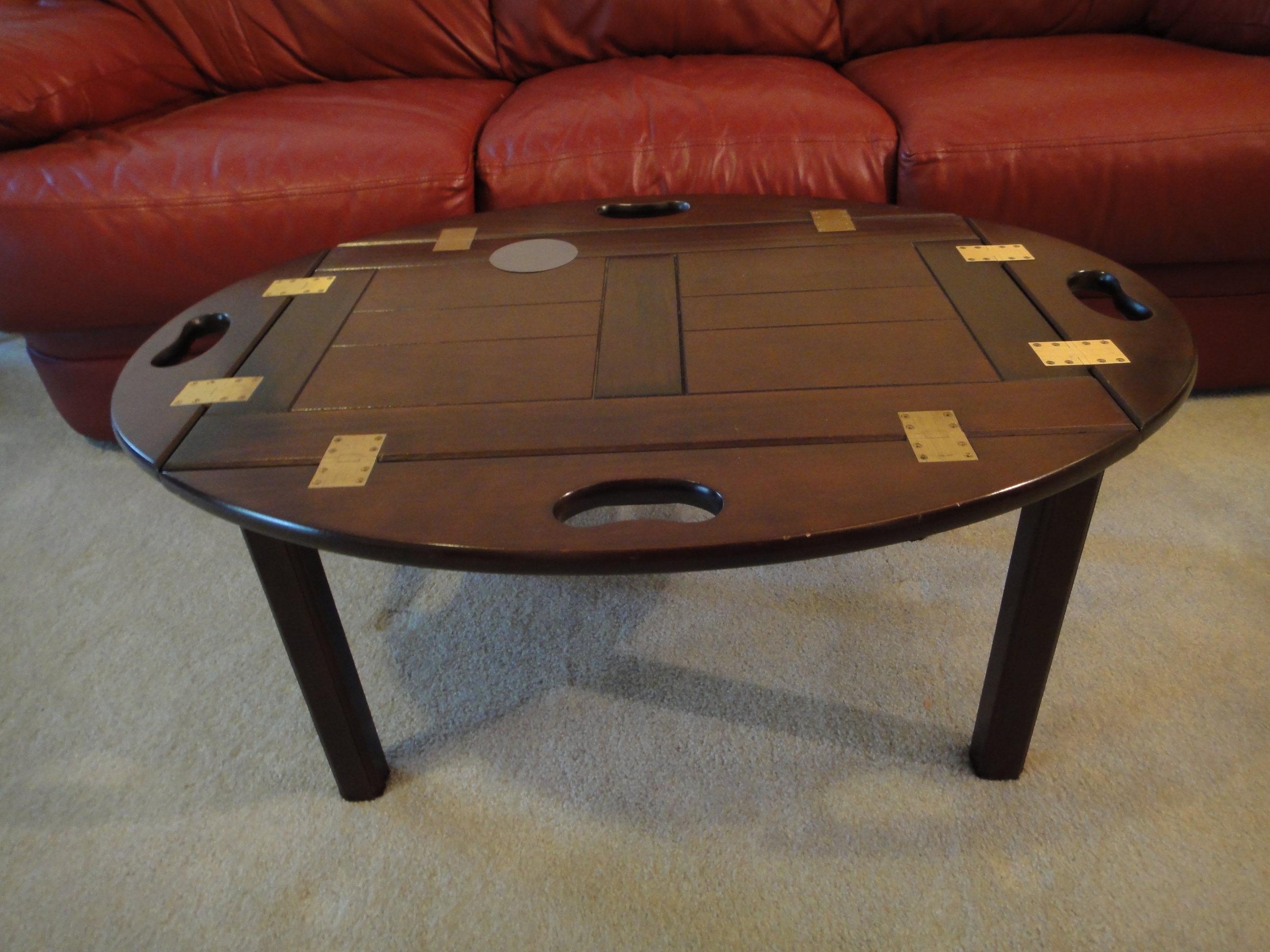 Small Oval Bombay Company Coffee Table EBTH