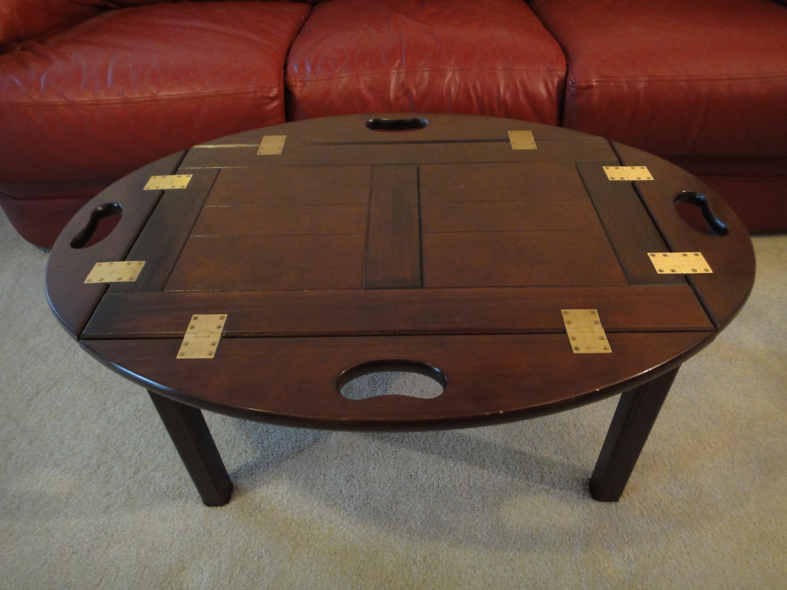 Small Oval Bombay Company Coffee Table EBTH