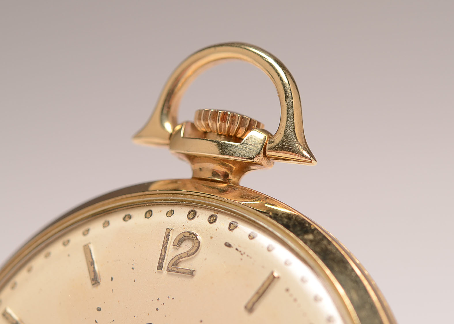Circa 1952 Lord Elgin Pocket Watch with 14K Gold Case EBTH