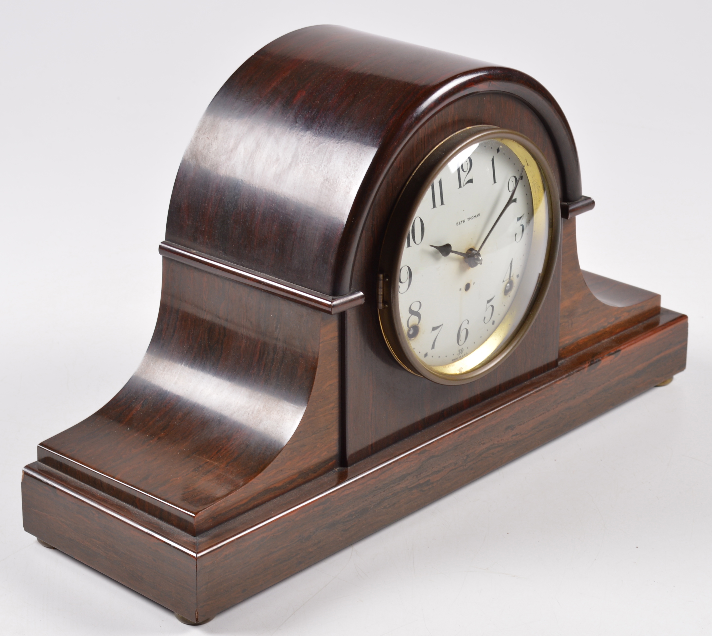 Antique Seth Thomas Tambour Mantel Clock EBTH