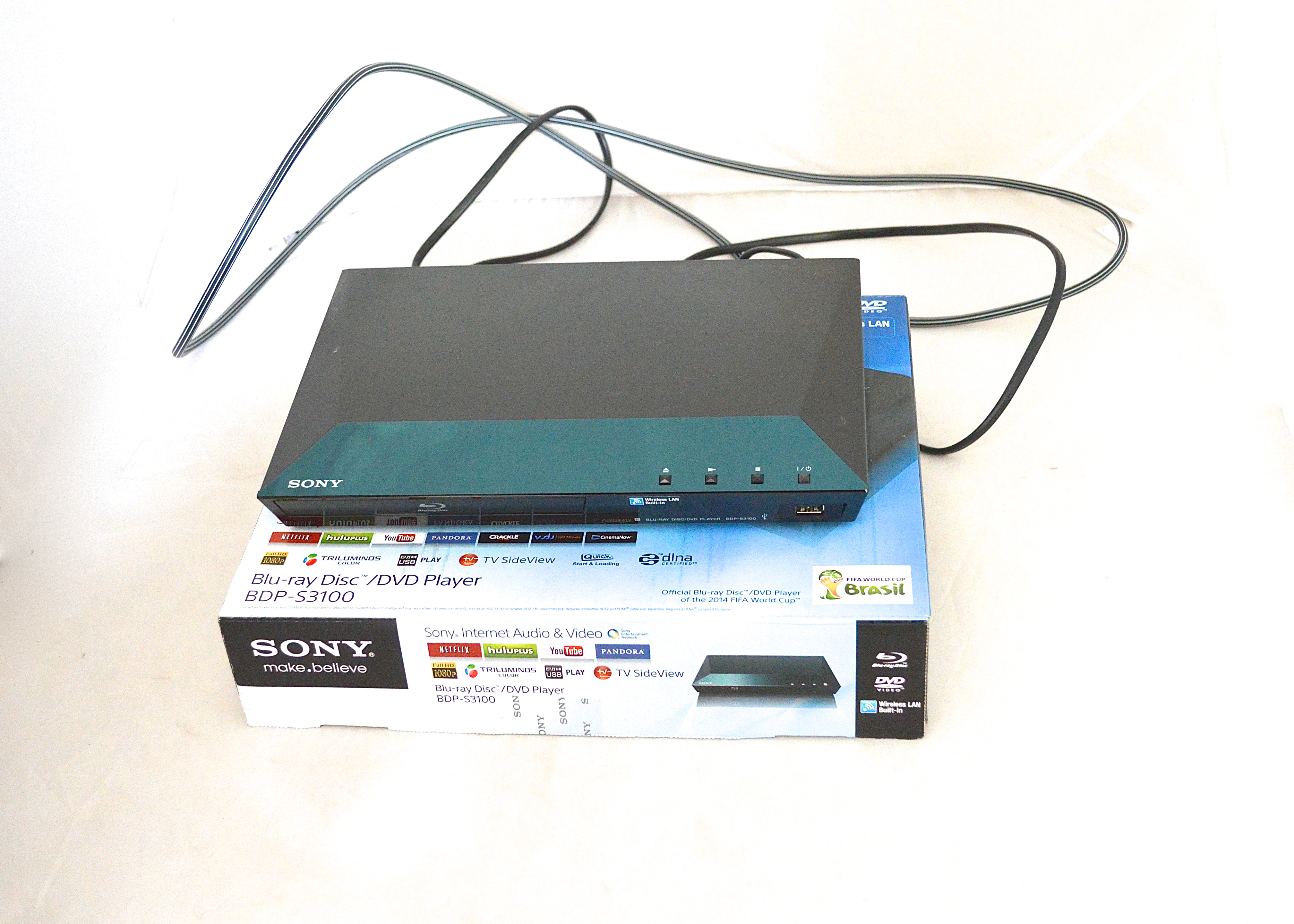 Sony BluRay and DVD Player with BuiltIn Wireless LAN EBTH