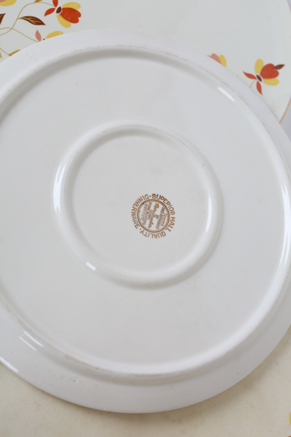 3 Hall Jewel Tea Dinnerware Plates EBTH