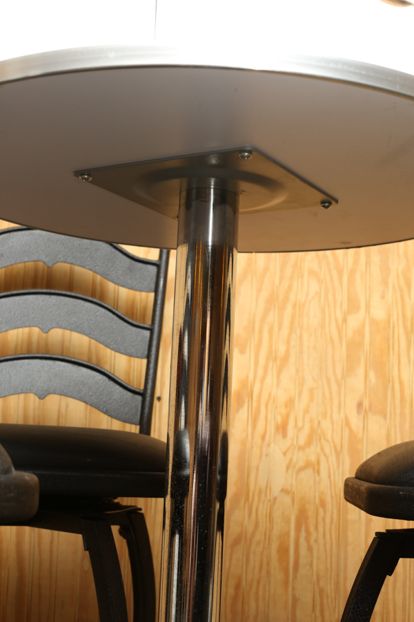 Craftsman Bar Table and Stools EBTH