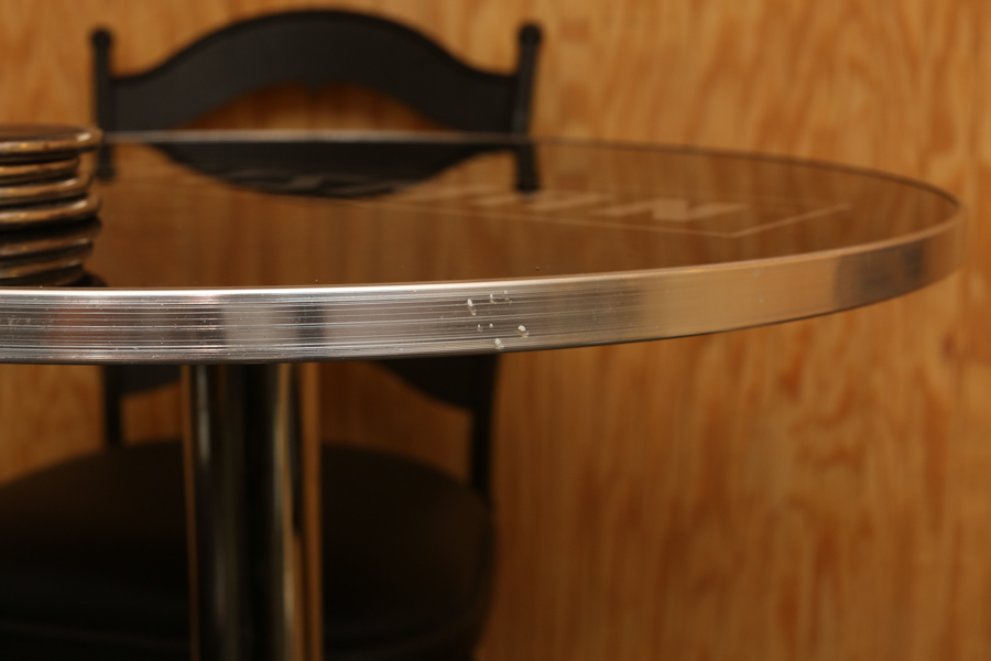 Craftsman Bar Table and Stools EBTH