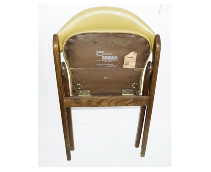 Four MidCentury Modern "Wonderfold" Folding Chairs EBTH