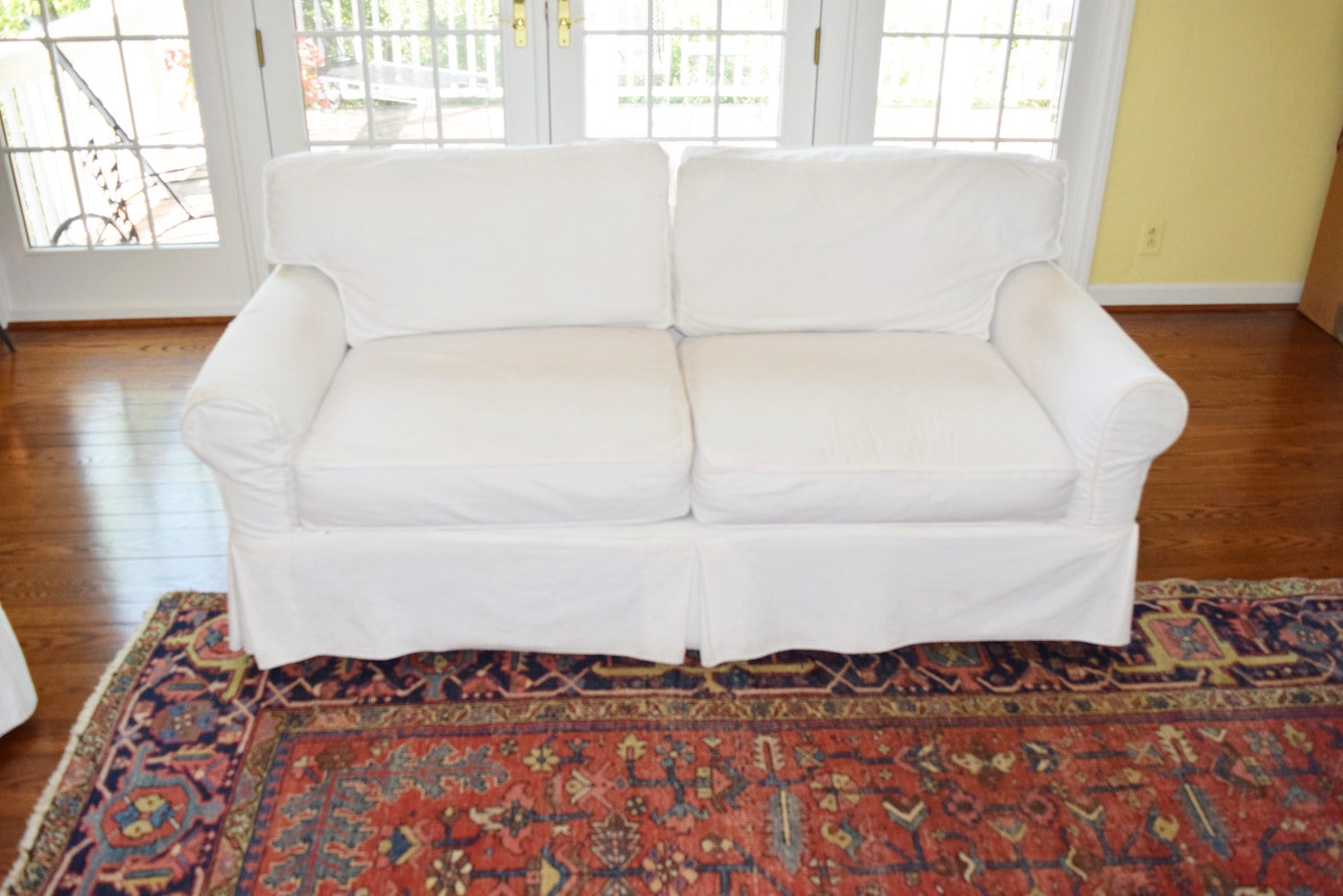 2 cushion sofa bed