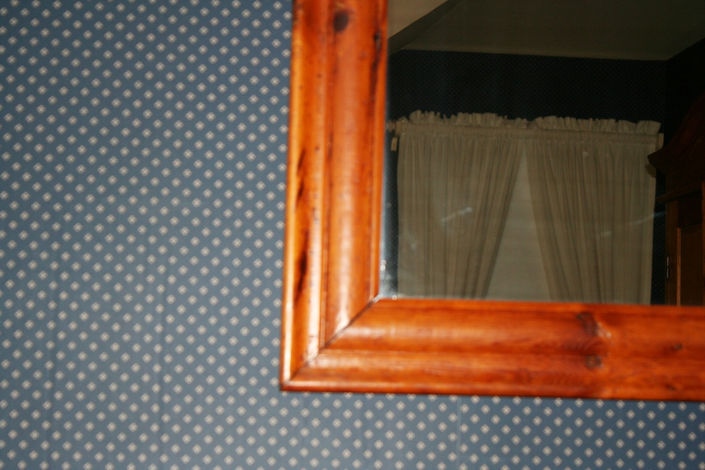 Rustic Wood Frame Mirror EBTH