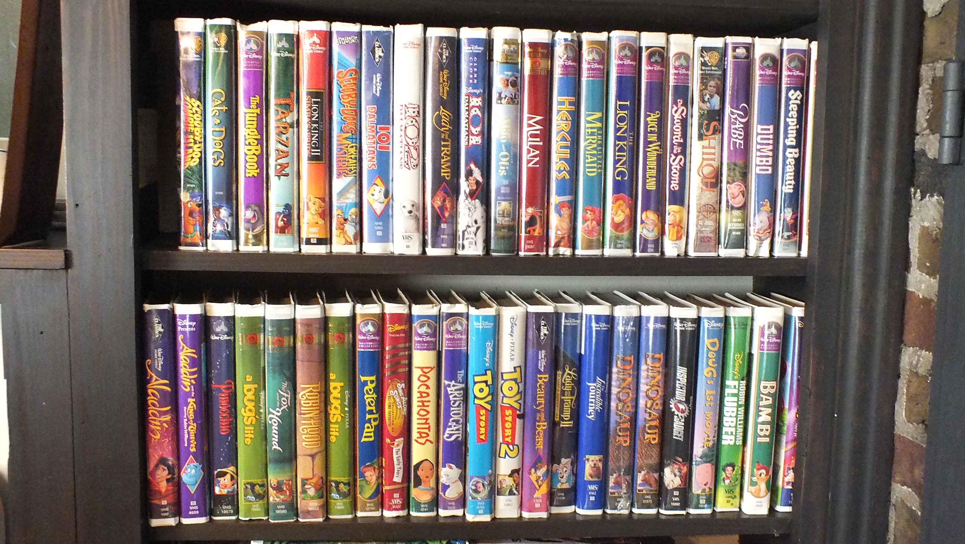 I See Your Collection Of Disney Vhs Tapes And Raise You My Collection