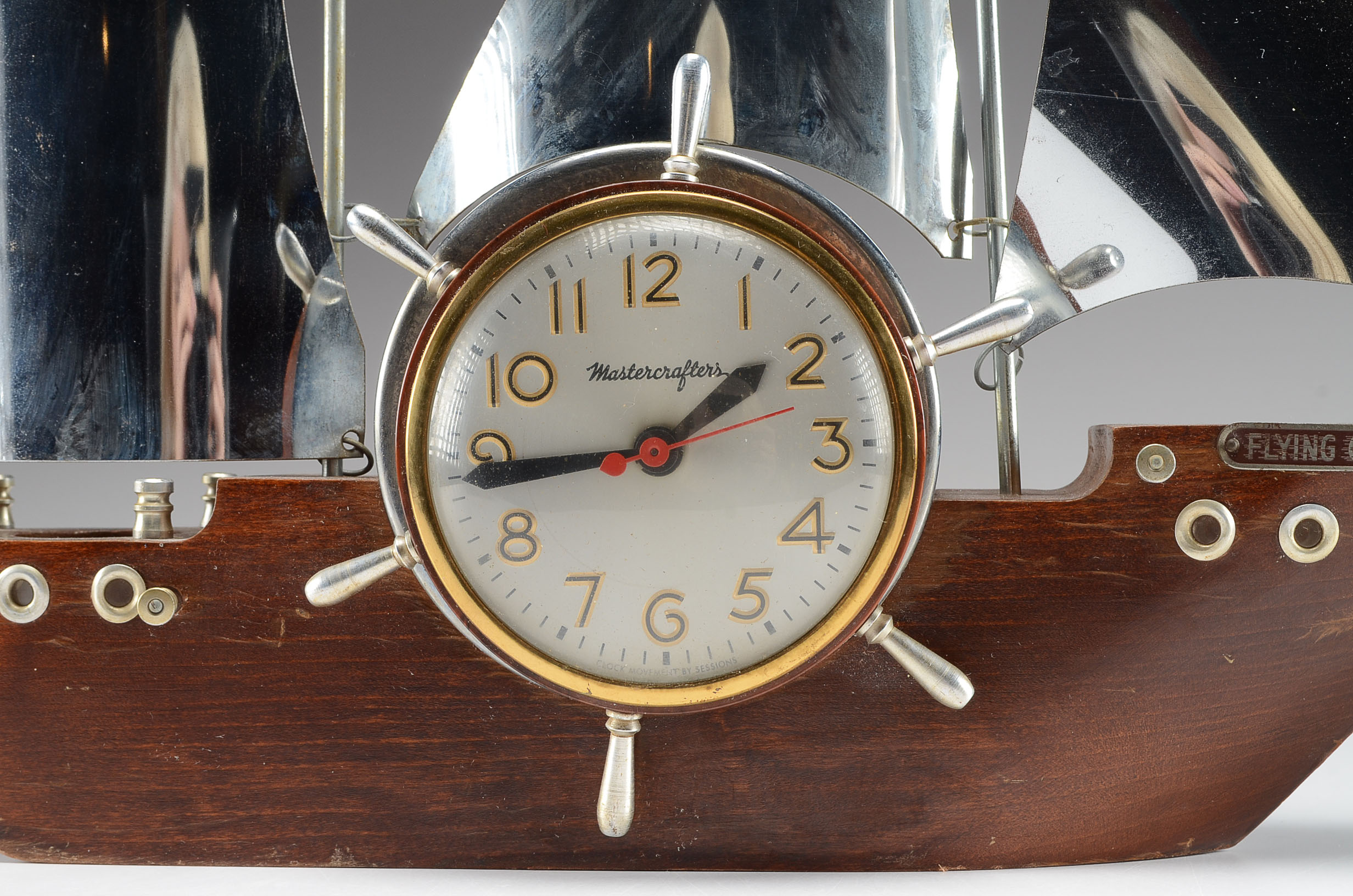 1950s Mastercraft Lighted Ship Clock EBTH