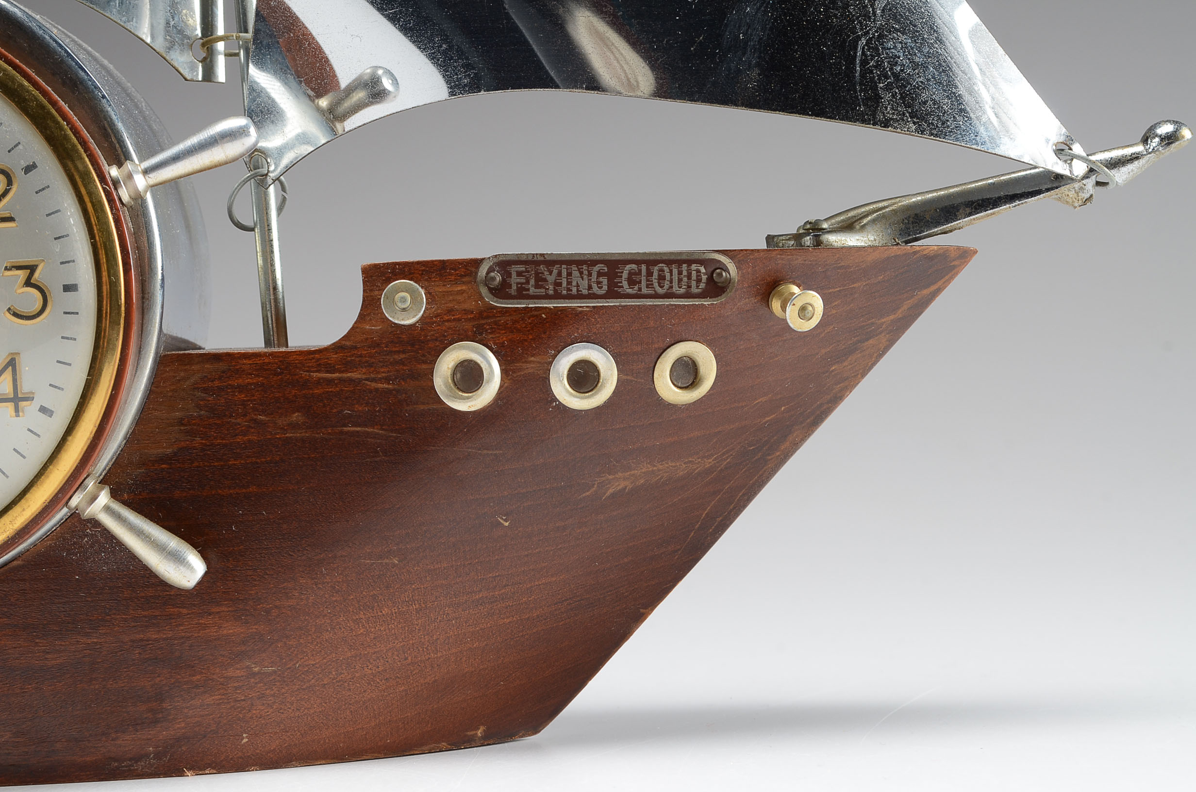 1950s Mastercraft Lighted Ship Clock EBTH