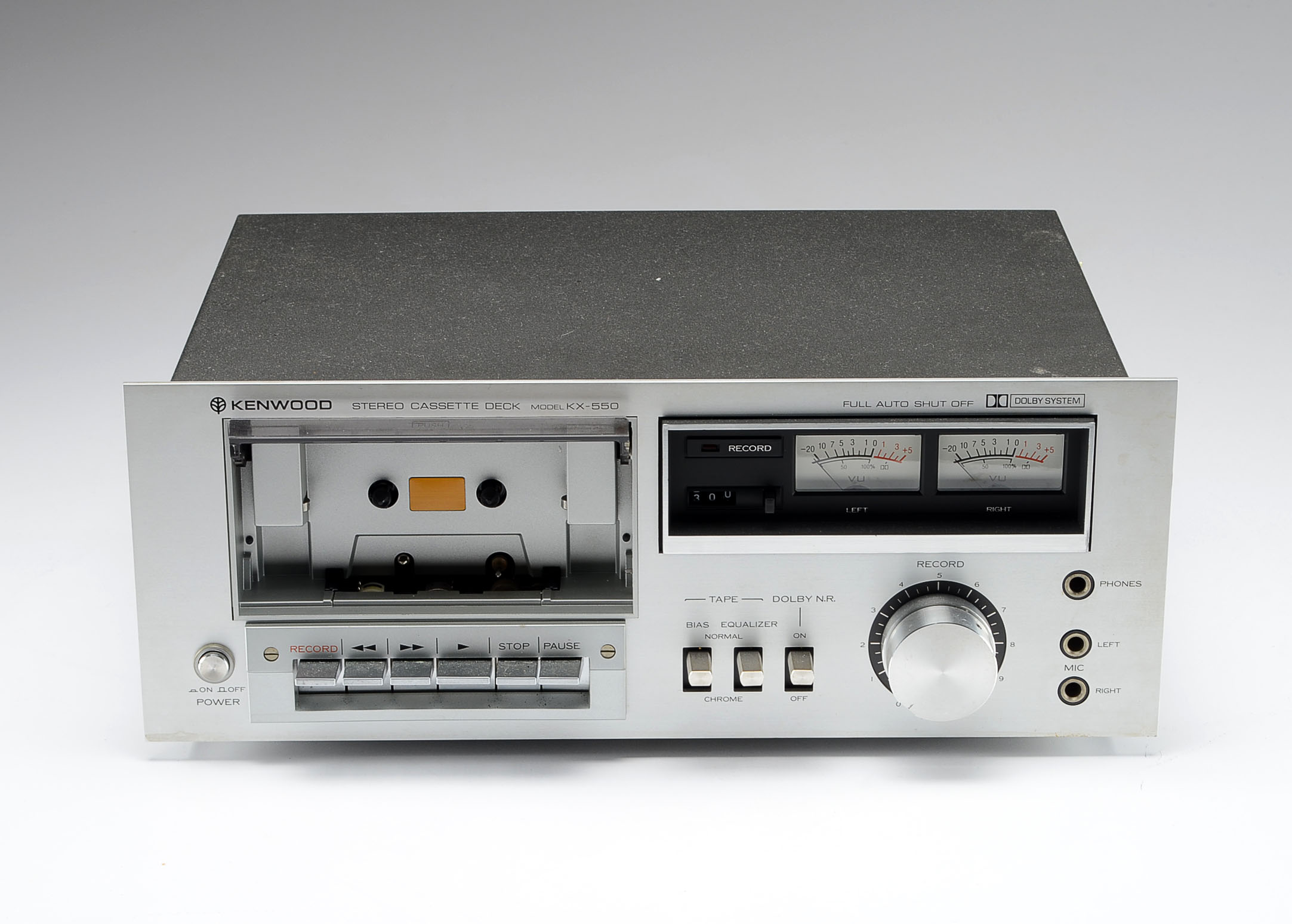 Kenwood Stereo Cassette Deck Model KX550 EBTH