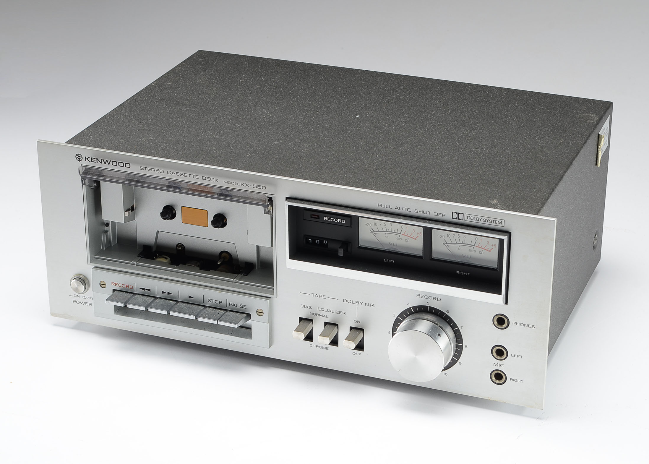 Kenwood Stereo Cassette Deck Model KX550 EBTH