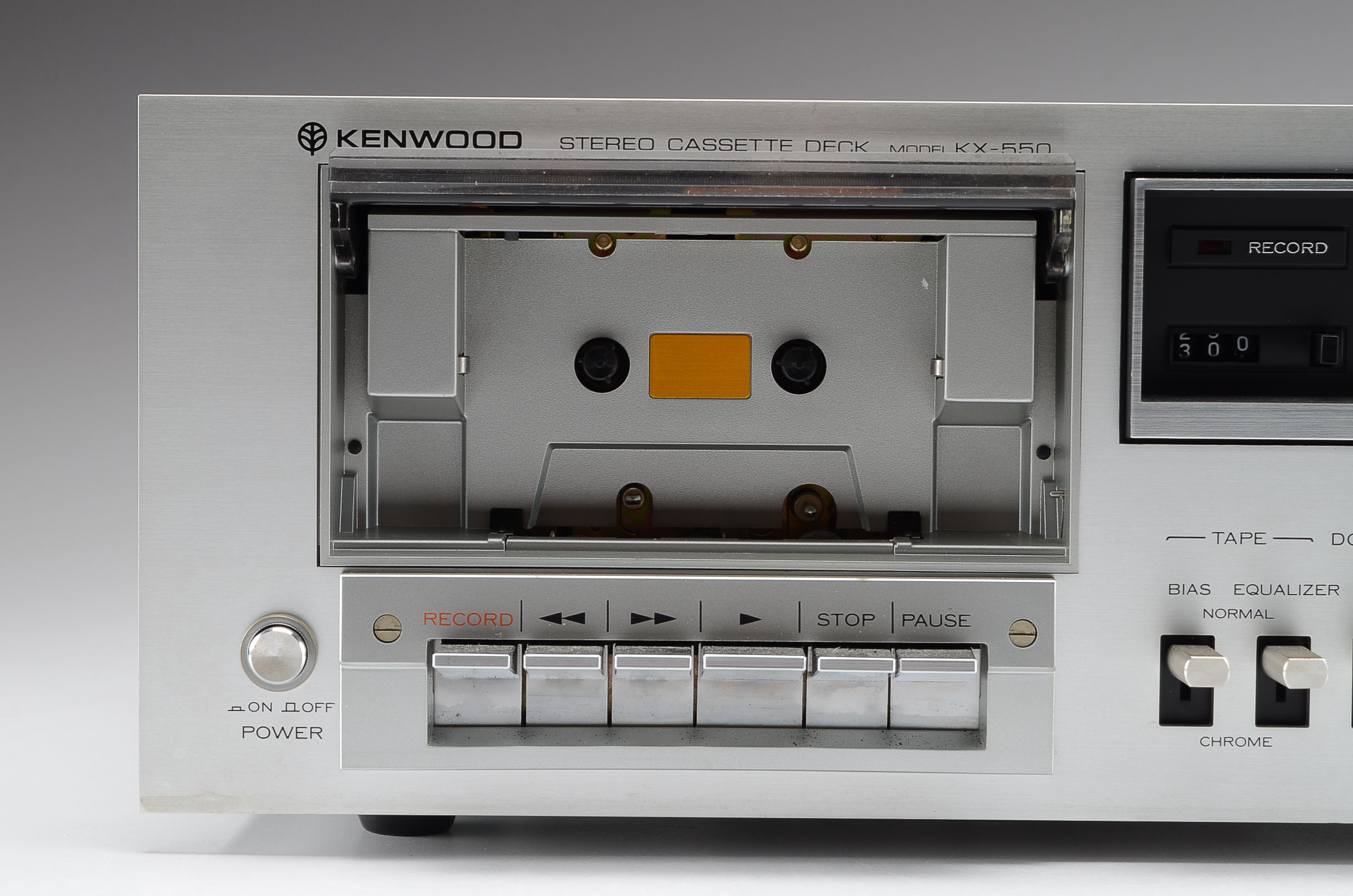 Kenwood Stereo Cassette Deck Model KX550 EBTH