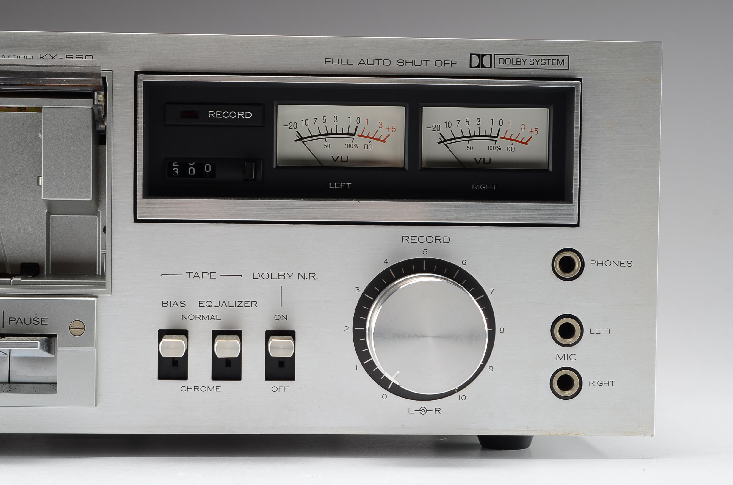 Kenwood Stereo Cassette Deck Model KX550 EBTH