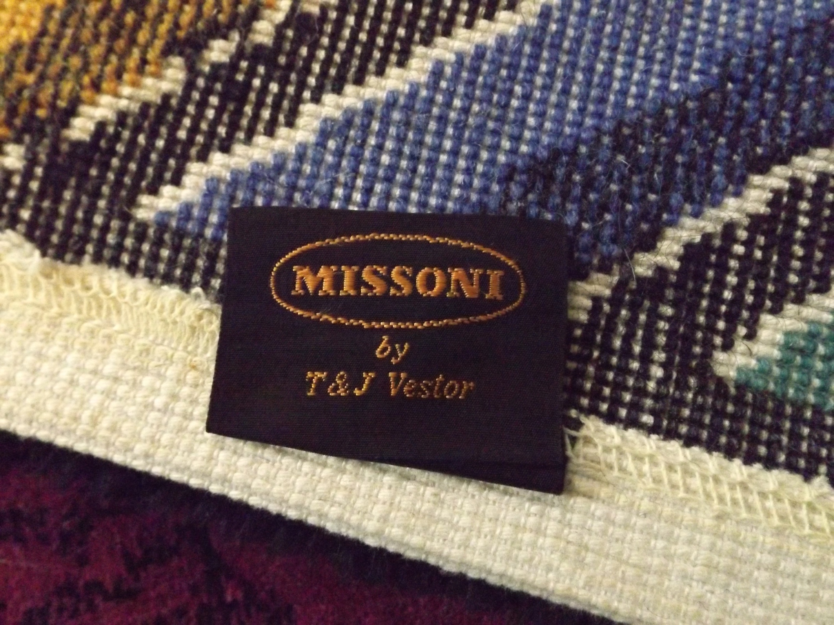 MidCentury Missoni Wool Rug EBTH
