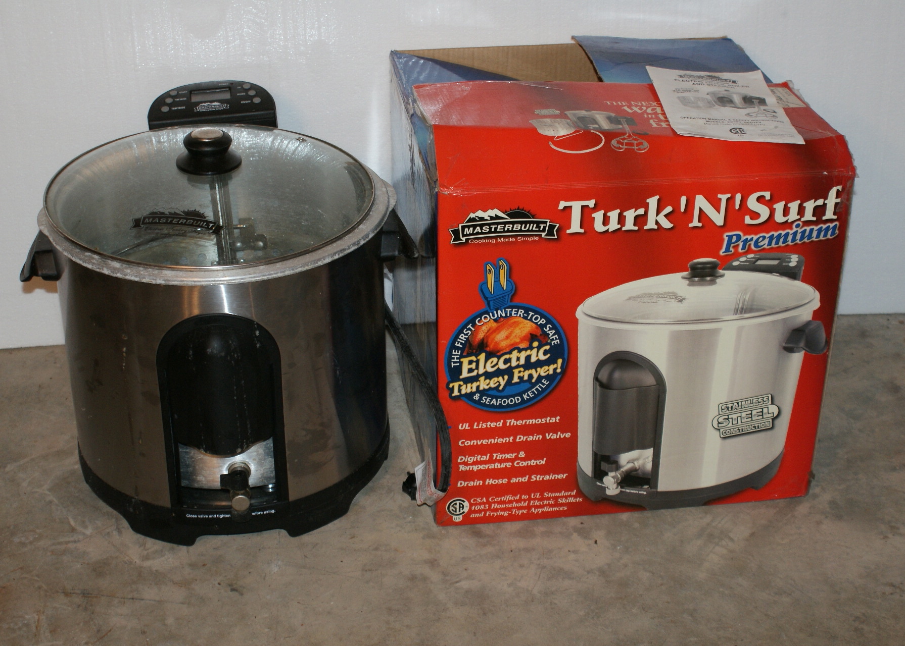 masterbuilt electric turkey fryer and seafood kettle manual