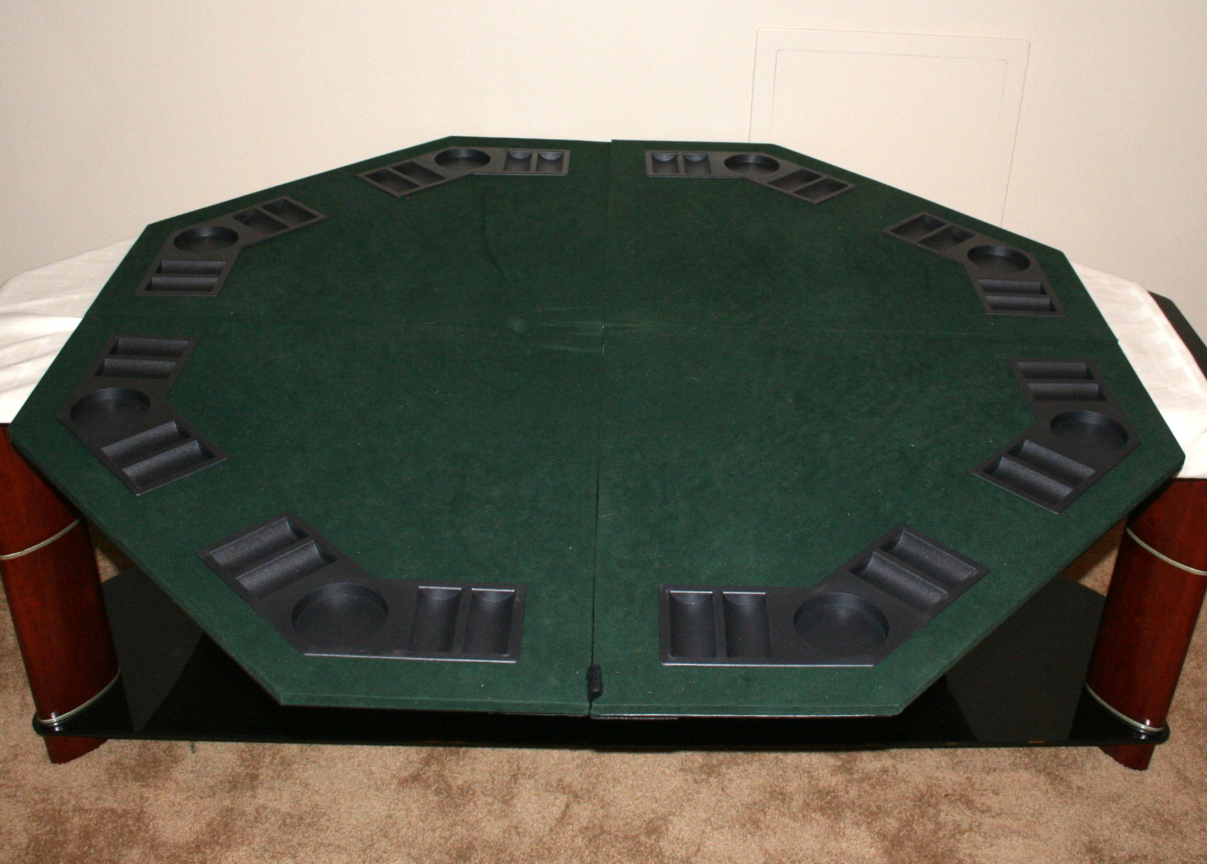 Poker Table Topper and Carrying Case EBTH