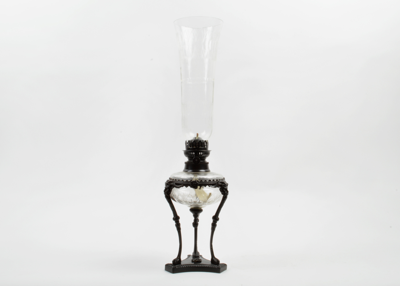 bombay company oil lamp