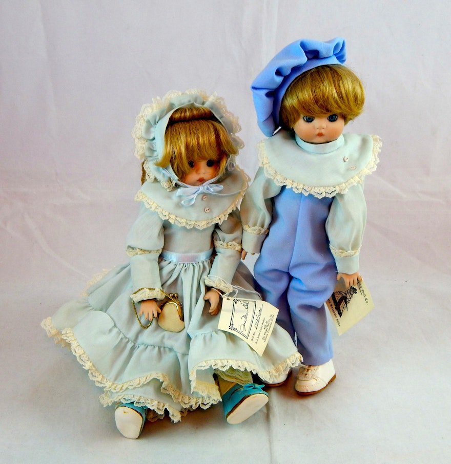 Boy and Girl Doll Set by the Walker Doll Co. : EBTH