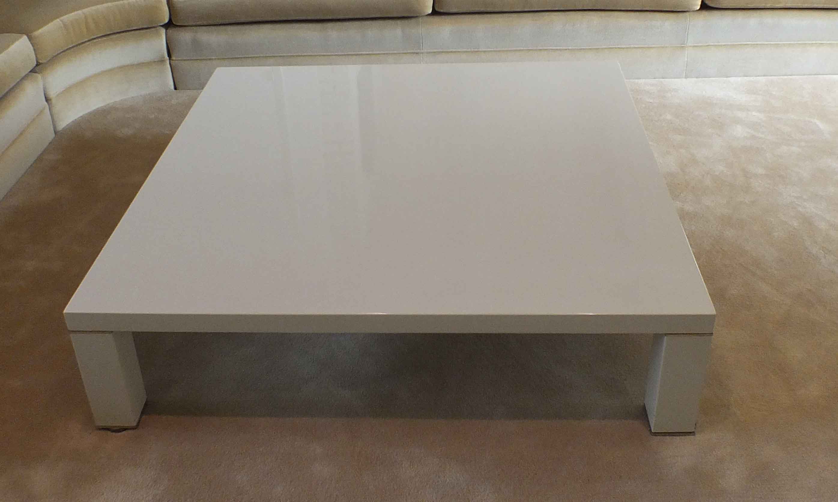 Enormous Contemporary Lacquered Coffee Table EBTH