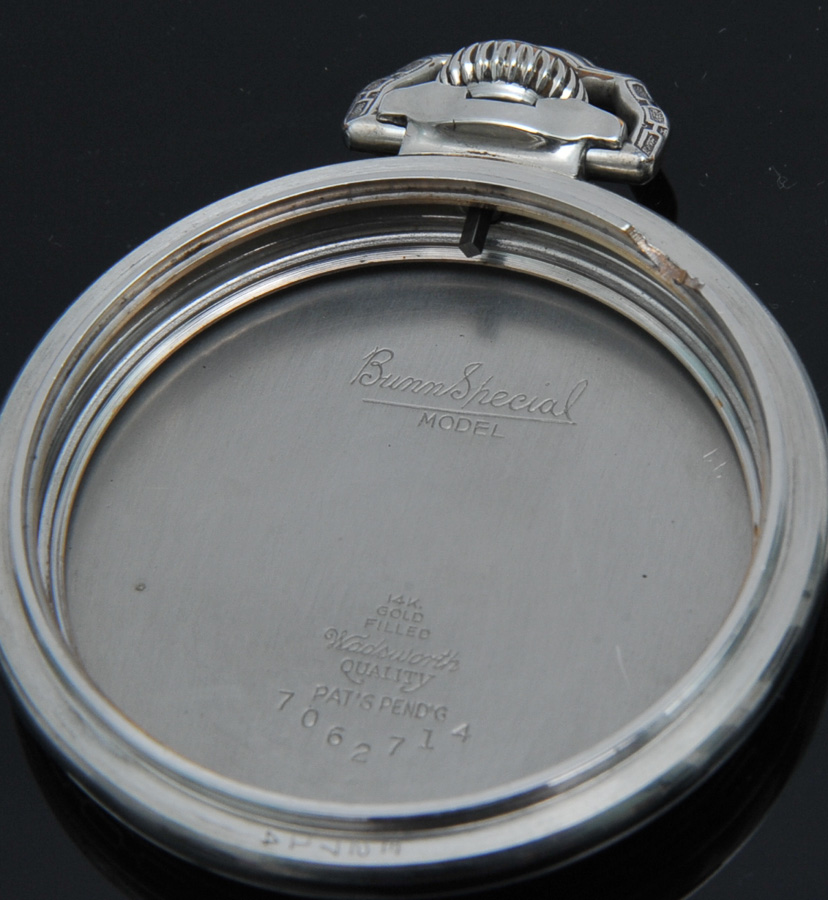 Wadsworth "Bunn Special" Pocket Watch Case EBTH