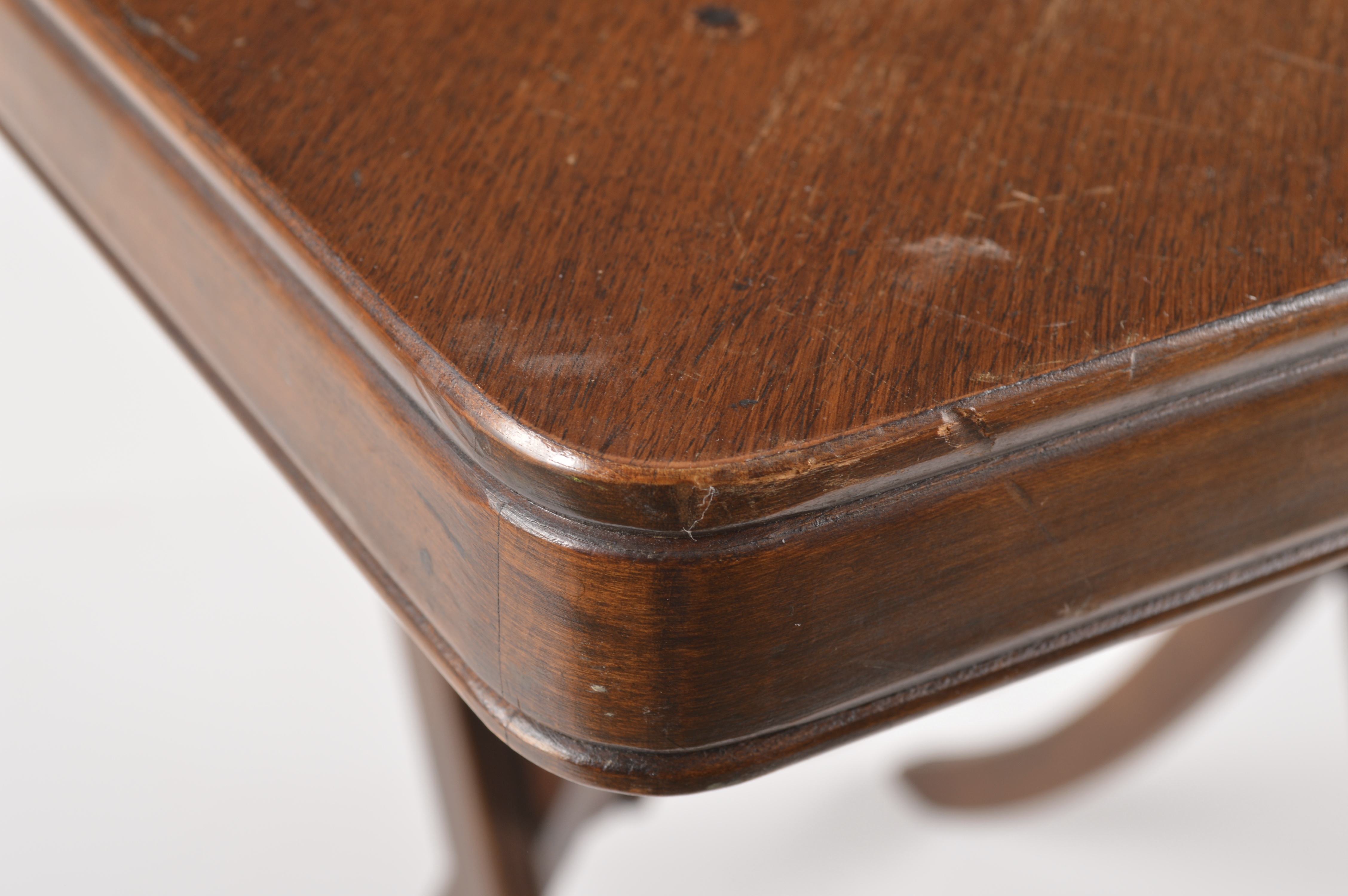 Circa 1940s Marquetry Tilt Top Card Table EBTH