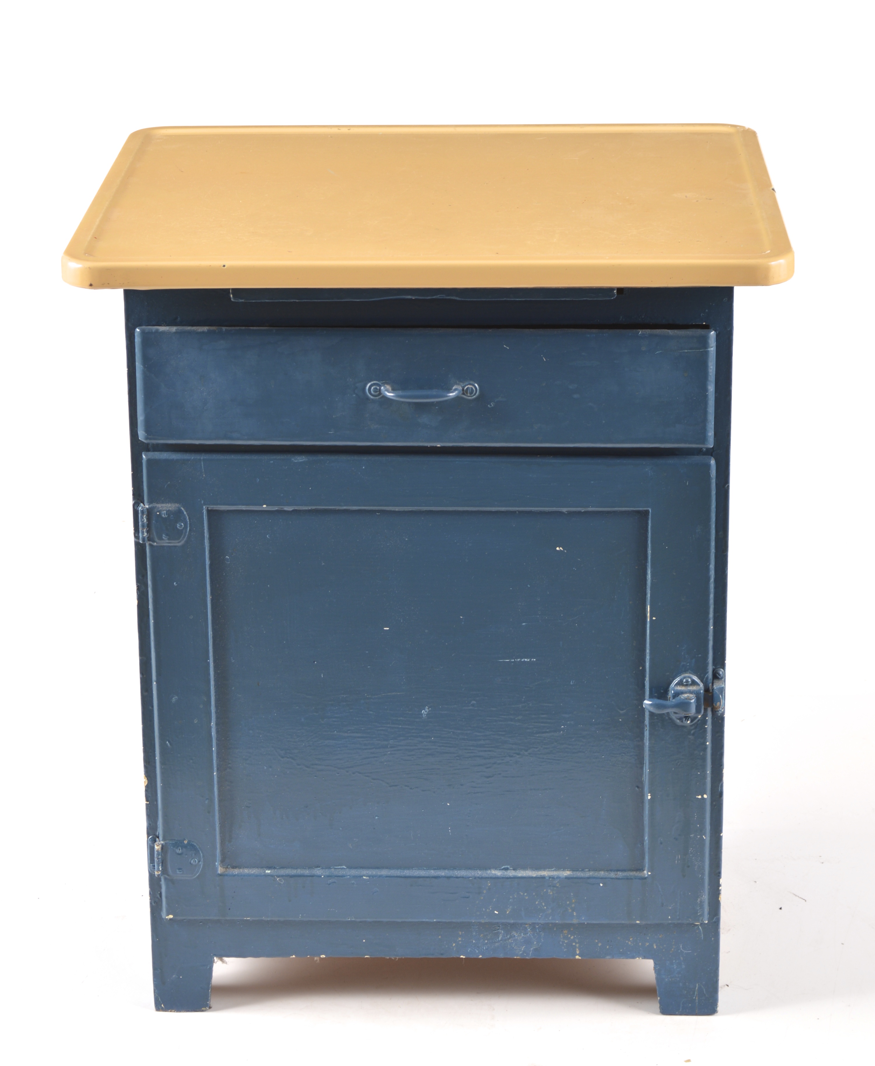 Antique Cabinet with Enamel Top | EBTH