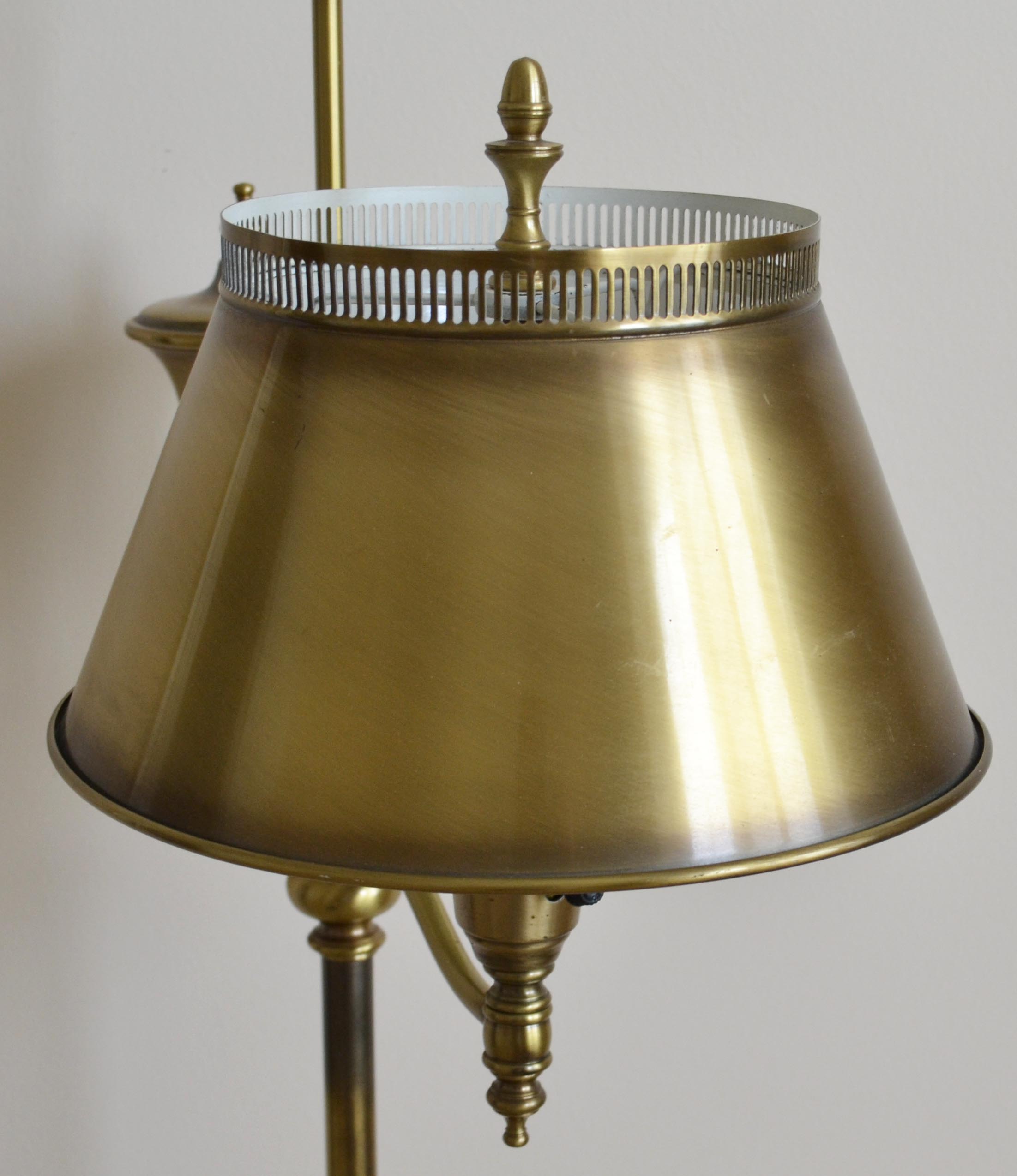 Vintage Rembrandt Torchiere Brass Floor Lamp EBTH