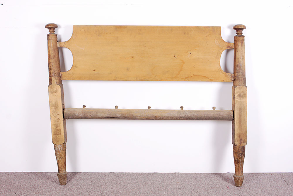 Primitive 1840s Antique Rope Bed Frame EBTH