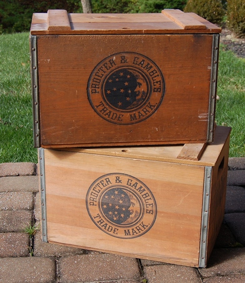 Pair of Procter and Gamble Ivory Soap Boxes : EBTH
