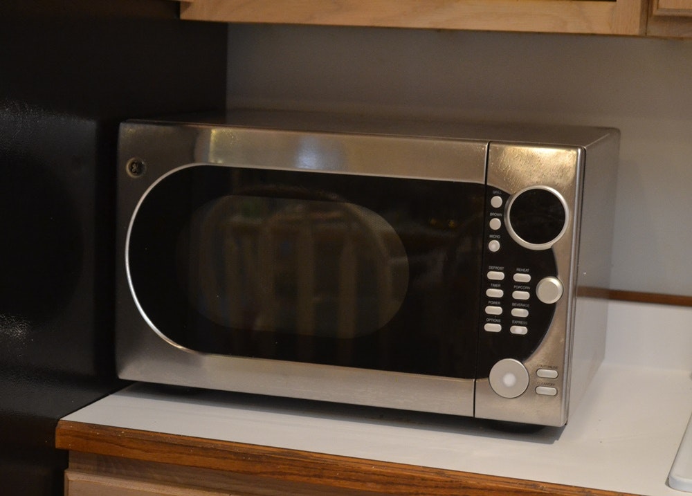 GE Microwave With Dual Element Browner : EBTH
