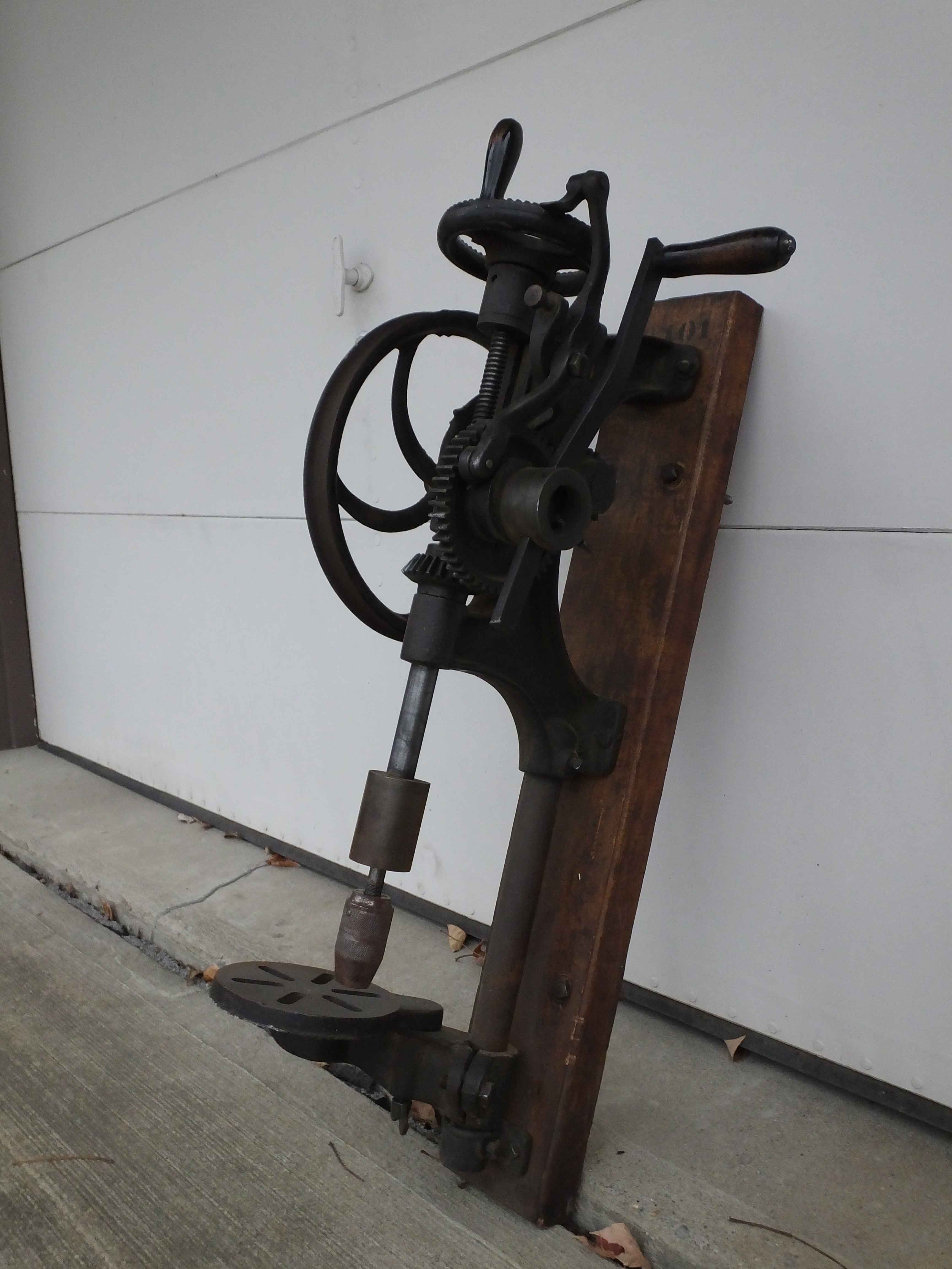 Antique Champion Blower and Drill Press EBTH