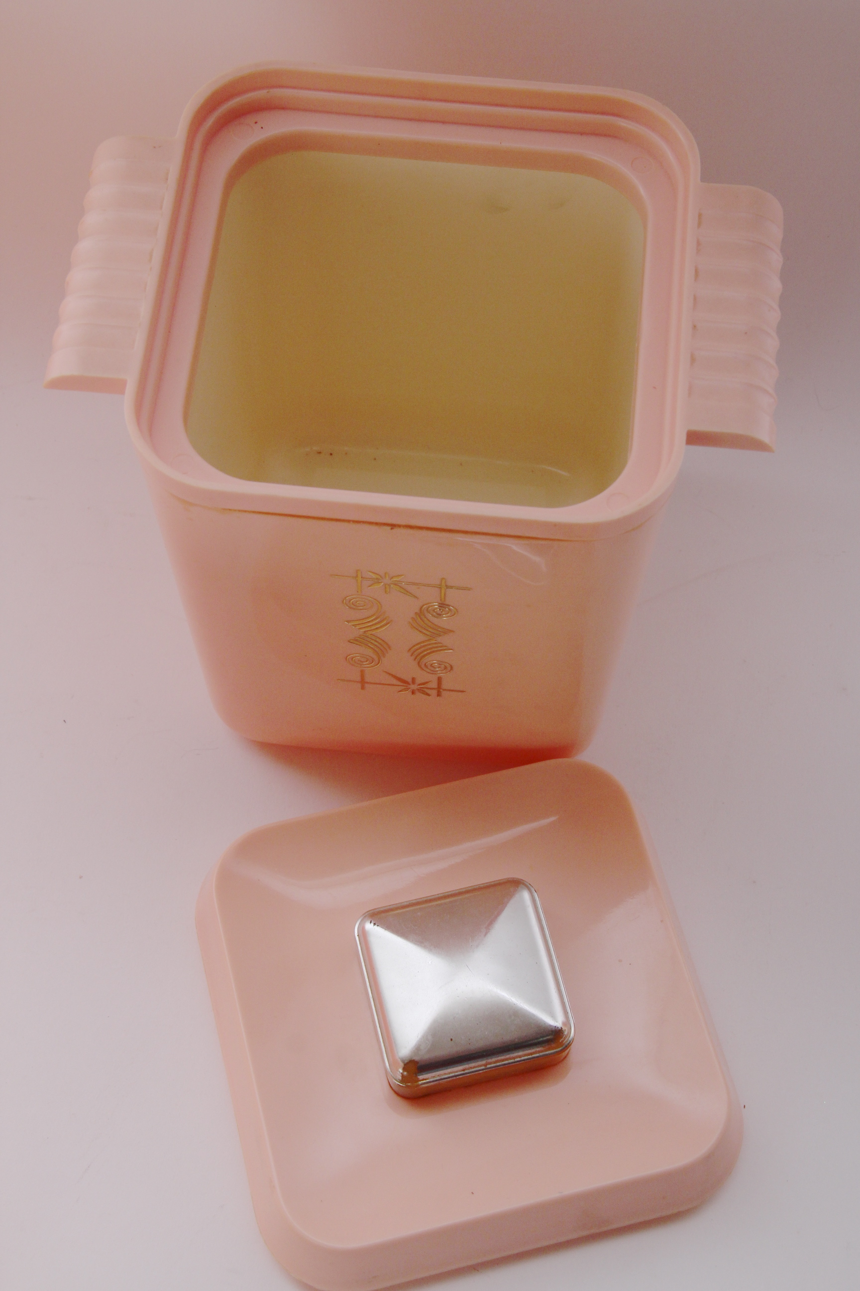 Pink and Gold Kitchen Canister Set | EBTH