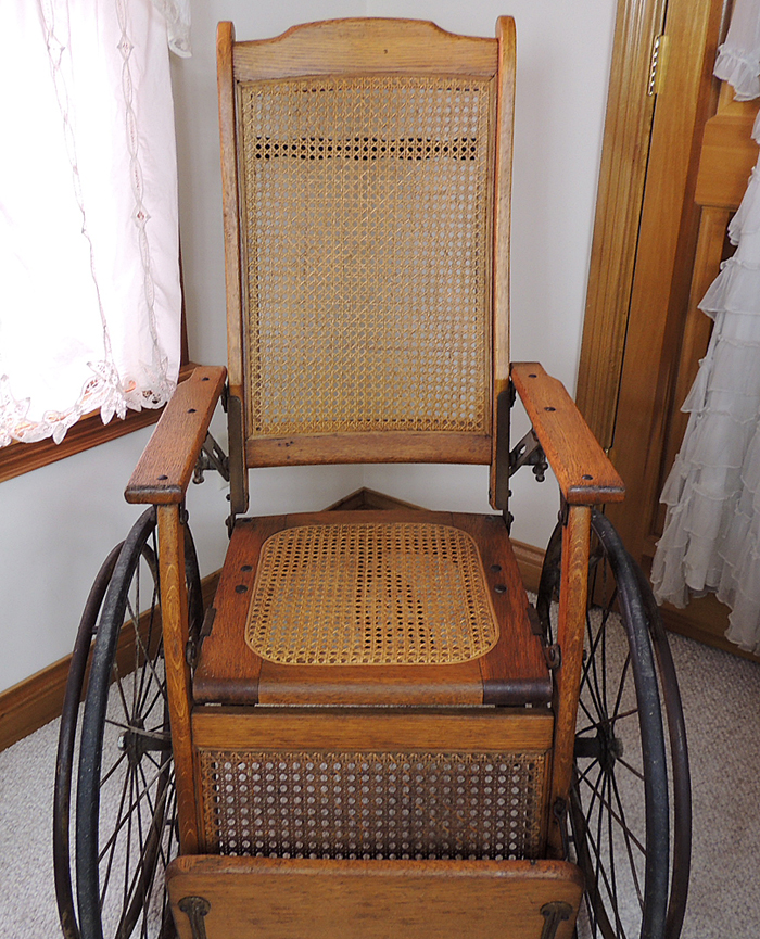 Antique Gendron Oak Wheel Chair EBTH