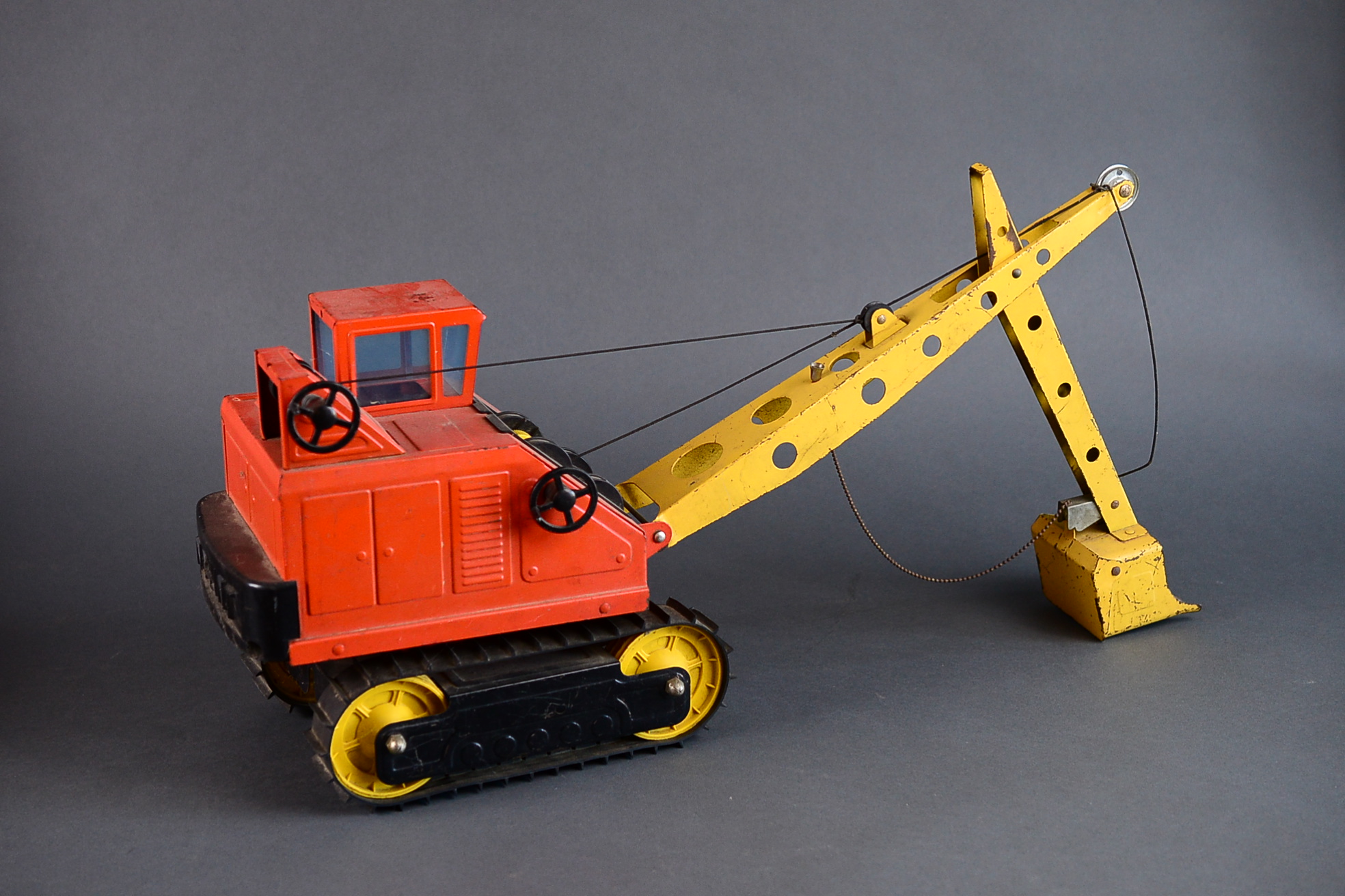 Vintage Nylint Metal Steam Shovel EBTH