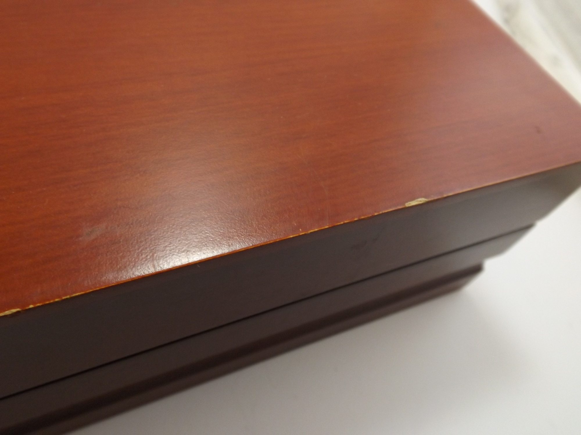 Wood Flatware Storage Box EBTH