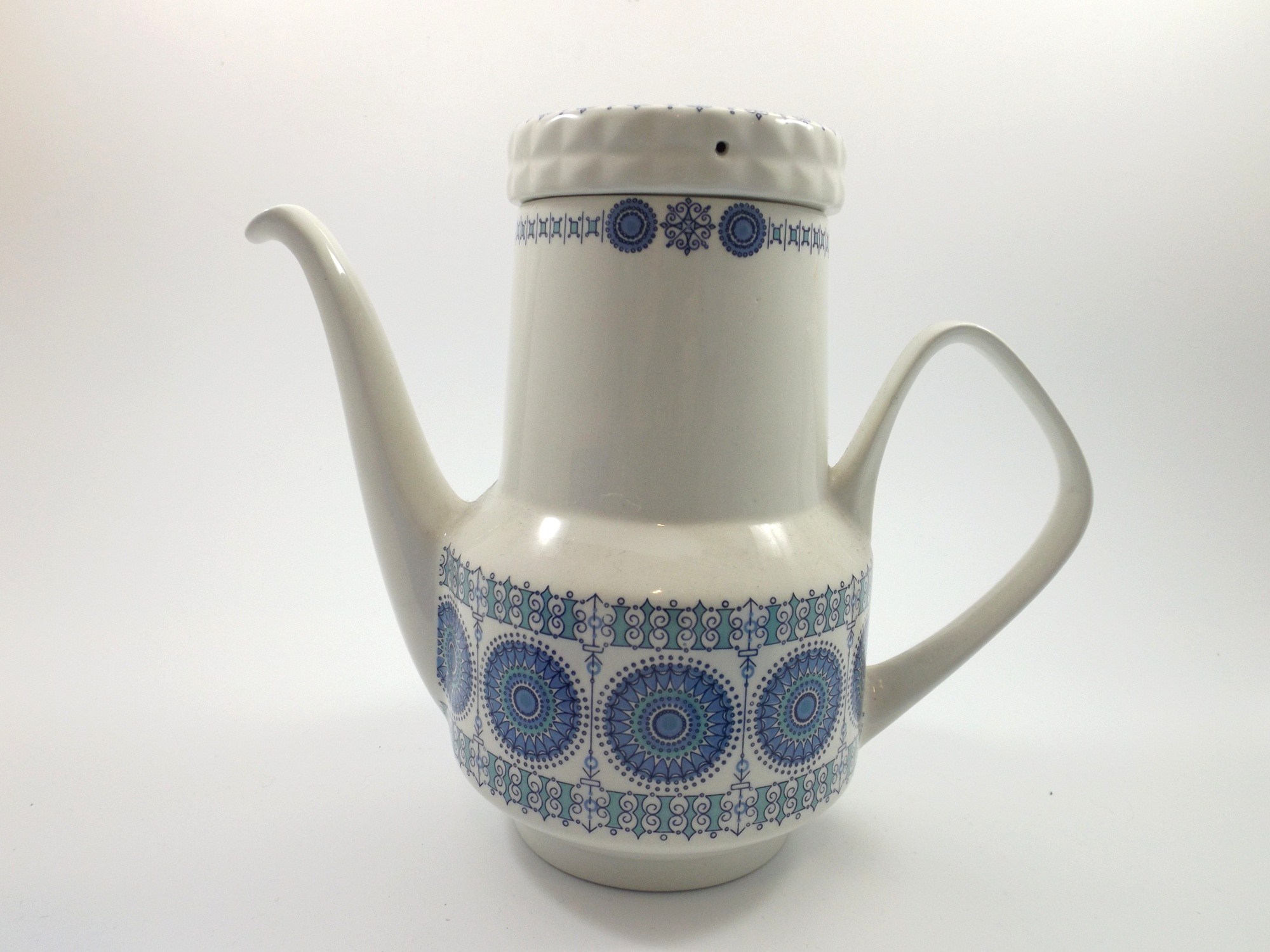 Fenton Jars and Porcelain Spanish Teapot EBTH