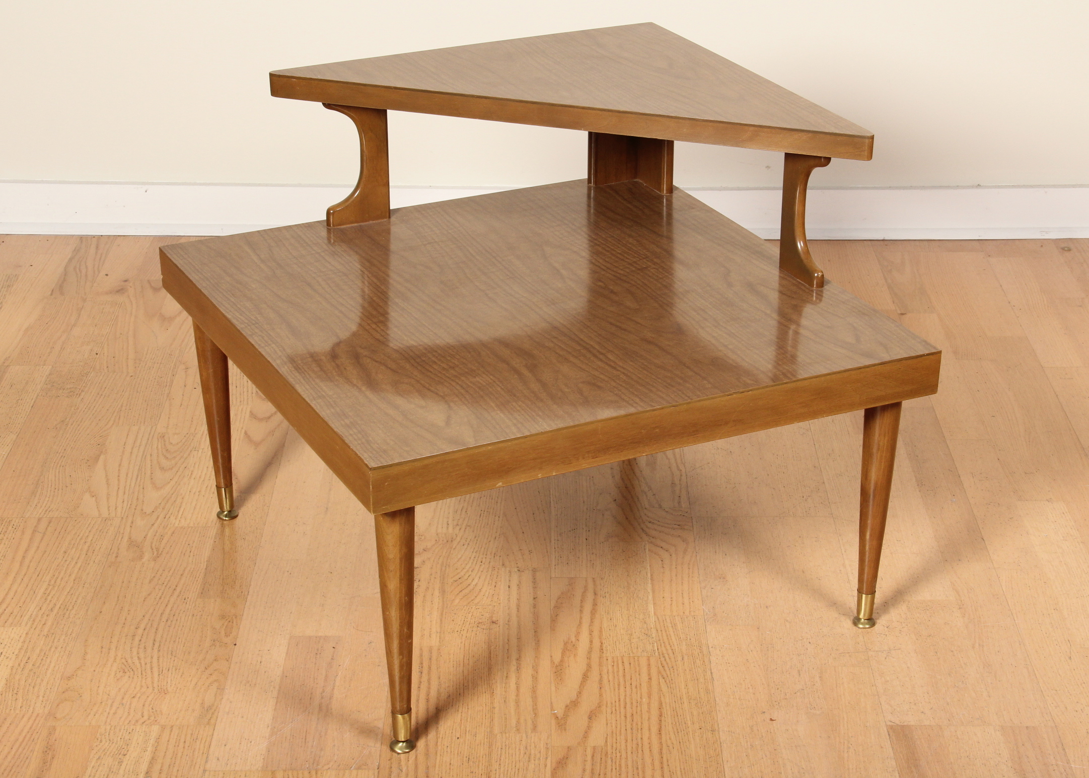 Twotiered Modern Mersman End Table EBTH