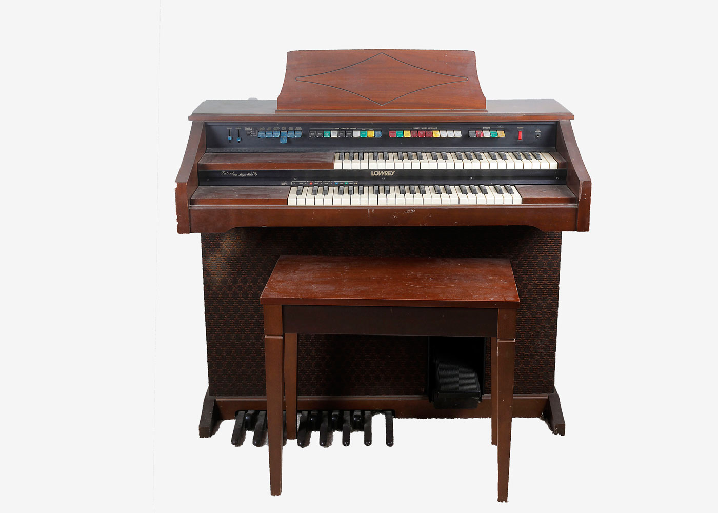 lowrey organ harpsichord