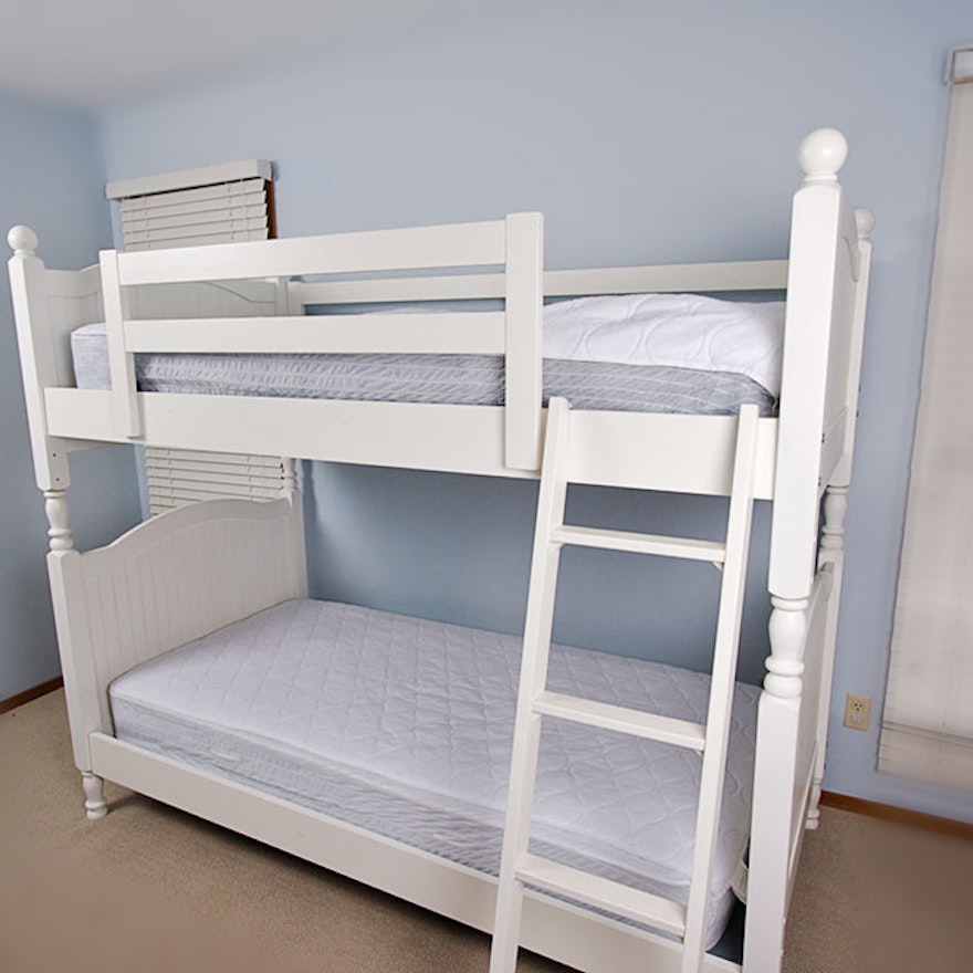 white stanley furniture bunk bed : ebth