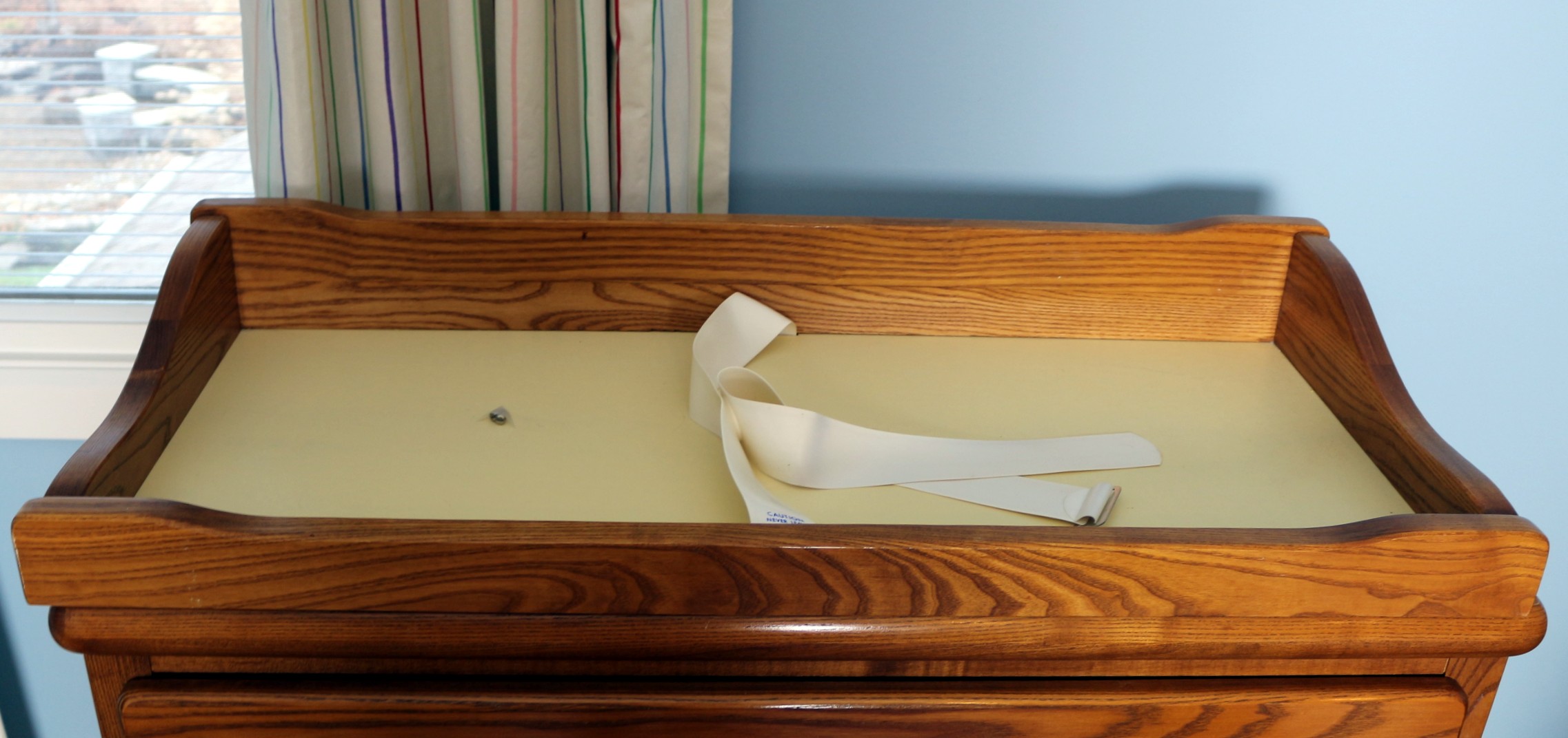 Three Drawer Oak Baby Changing Table EBTH