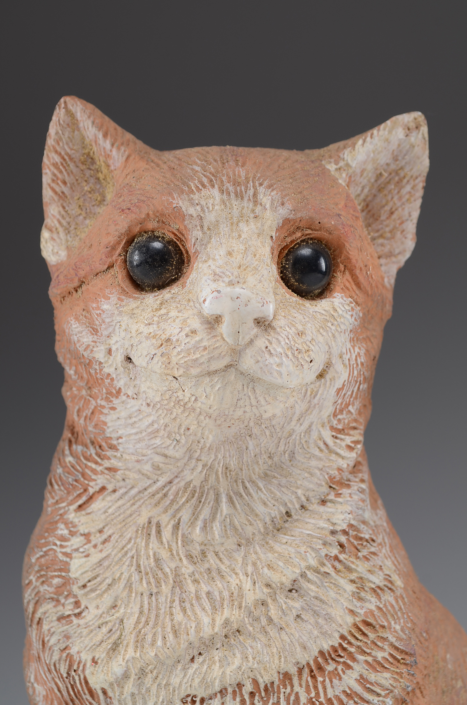 Pair of Ceramic Cat Figurines EBTH