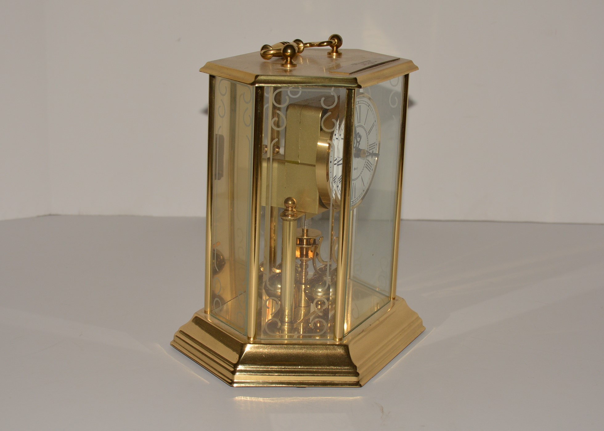 Bulova Torsion Pendulum Carriage Clock EBTH