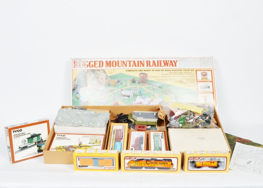Vintage Life-Like Rugged Mountain Railway : EBTH
