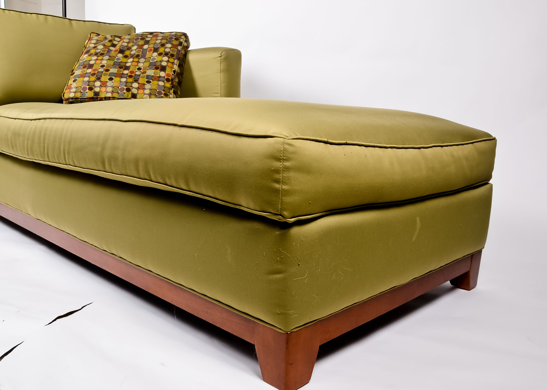 Sage Green Chaise Lounge EBTH