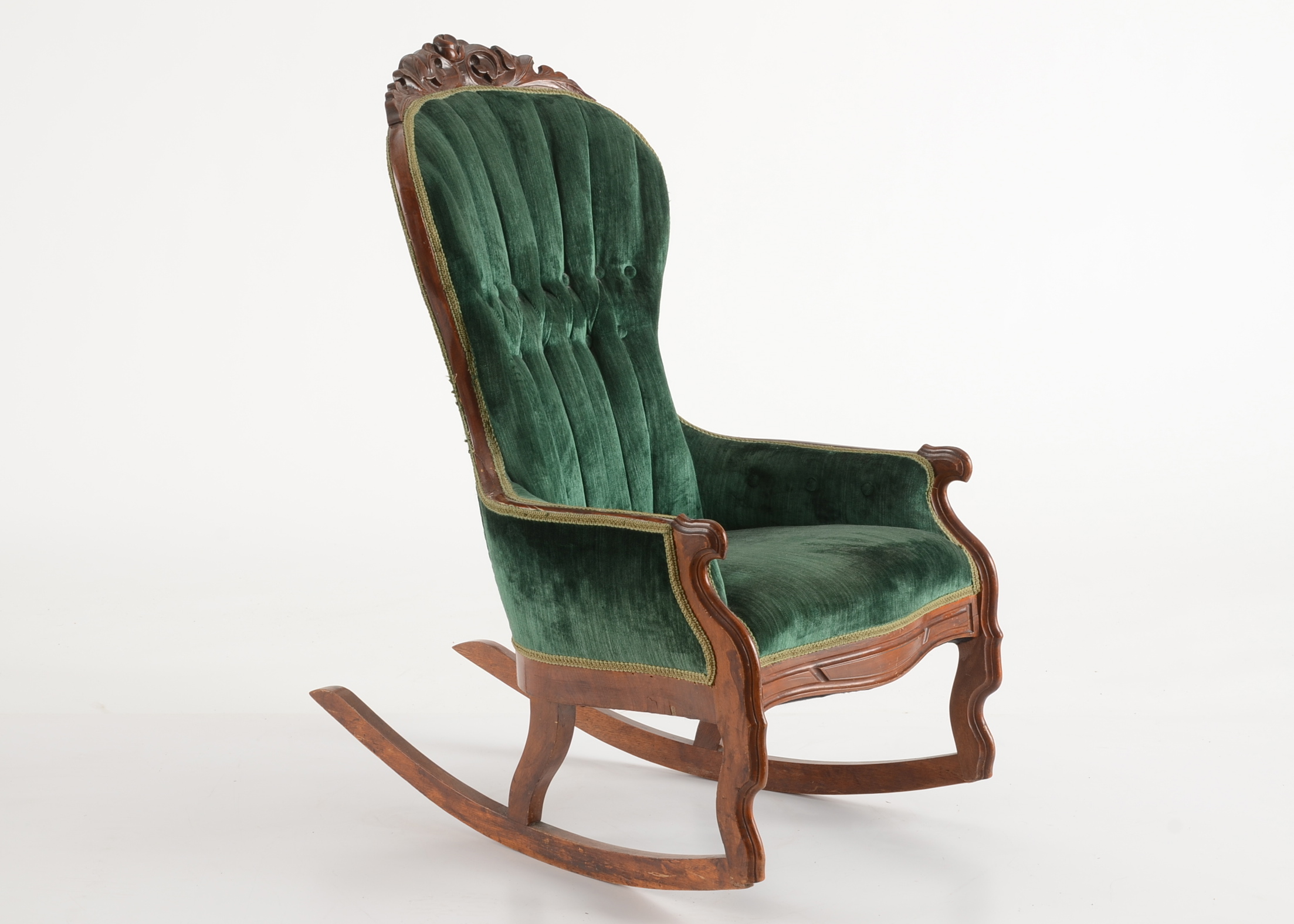 Rococo Revival Style Rocking Chair | EBTH